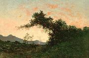 Jules Tavernier Marin Sunset in Back of Petaluma Spain oil painting artist